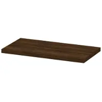Ink Topdeck 45 Topblad T.b.v. Onderkast - 90x45x3,5cm - MFC - Koper Eiken - Badkamermeubels, Wastafelbladen - 8718835096793