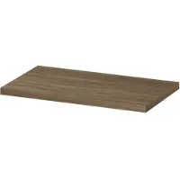 Ink Topdeck 45 Topblad T.b.v. Onderkast - 80x45x3,5cm - MFC - Zuiver Eiken - Badkamermeubels, Wastafelbladen - 8718835096724