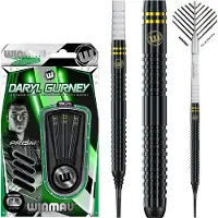 Winmau Daryl Gurney Black Edition 90% Soft Tip - Dartpijlen - 22 Gram