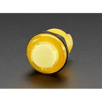 Adafruit Arcade Button with LED - 30mm Translucent Yellow 3488