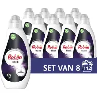 Robijn Wasmiddel Black Velvet doos a 8