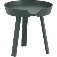 Muuto Around tafel small Dark green