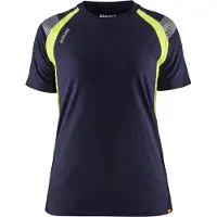 Blakläder Dames T-shirt Visible 34021030 | Marine/High-Vis Geel | Maat M - 7330509742327