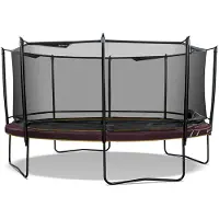 North Legend Ovale Trampoline 500x345 cm met veiligheidsnet
