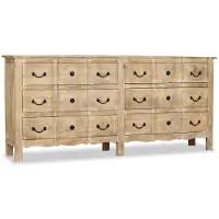 vidaXL Dressoir 200x40x90 cm massief mangohout