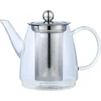 KINGHOFF 4844 - Theekan - brouwer - zelf kruidenthee maken - 1 liter