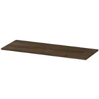 Ink Topdeck 45 Topblad T.b.v. Onderkast - 120x45x1,6cm - Fineer - Fineer Chocolate - Badkamermeubels, Wastafelbladen - 8718835089115