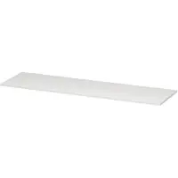 Ink Topdeck 45 Topblad T.b.v. Onderkast - 160x45x1,6cm - MDF - Hoogglans Wit - Badkamermeubels, Wastafelbladen - 8718835050771