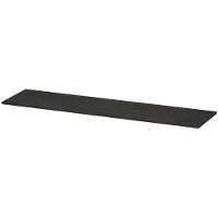 Ink Topdeck 45 Topblad T.b.v. Onderkast - 180x45x1,6cm - MFC - Houtskool Eiken - Badkamermeubels, Wastafelbladen - 8718835050689