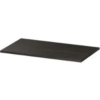 Ink Topdeck 45 Topblad T.b.v. Onderkast - 80x45x1,6cm - MFC - Intens Eiken - Badkamermeubels, Wastafelbladen - 8718835094379
