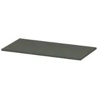 Ink Topdeck 45 Topblad T.b.v. Onderkast - 90x45x1,6cm - MDF - Mat Beton Groen - Badkamermeubels, Wastafelbladen - 8718835076283