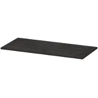 Ink Topdeck 45 Topblad T.b.v. Onderkast - 100x45x1,6cm - MFC - Houtskool Eiken - Badkamermeubels, Wastafelbladen - 8718835043827