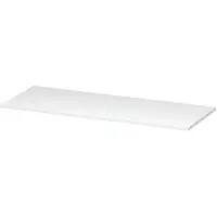 Ink Topdeck 45 Topblad T.b.v. Onderkast - 120x45x1,6cm - MDF - Mat Wit - Badkamermeubels, Wastafelbladen - 8718835022297