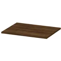 Ink Topdeck 45 Topblad T.b.v. Onderkast - 60x45x1,6cm - MFC - Koper Eiken - Badkamermeubels, Wastafelbladen - 8718835050481