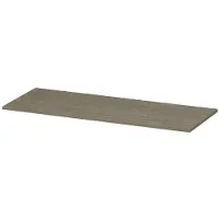 Ink Topdeck 45 Topblad T.b.v. Onderkast - 120x45x1,6cm - MFC - Greige Eiken - Badkamermeubels, Wastafelbladen - 8718835043872