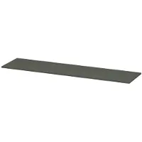 Ink Topdeck 45 Topblad T.b.v. Onderkast - 180x45x1,6cm - MDF - Mat Beton Groen - Badkamermeubels, Wastafelbladen - 8718835076337