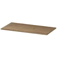 Ink Topdeck 45 Topblad T.b.v. Onderkast - 90x45x1,6cm - Fineer - Fineer Ash Grey - Badkamermeubels, Wastafelbladen - 8718835089009