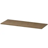 Ink Topdeck 45 Topblad T.b.v. Onderkast - 120x45x1,6cm - Fineer - Fineer Ash Grey - Badkamermeubels, Wastafelbladen - 8718835089108