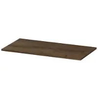Ink Topdeck 45 Topblad T.b.v. Onderkast - 90x45x1,6cm - Fineer - Fineer Chocolate - Badkamermeubels, Wastafelbladen - 8718835089016