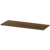 Ink Topdeck 45 Topblad T.b.v. Onderkast - 120x45x1,6cm - Massief Eiken - Fineer Ash Grey - Badkamermeubels, Wastafelbladen - 8718835103309