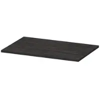 Ink Topdeck 45 Topblad T.b.v. Onderkast - 70x45x1,6cm - MFC - Houtskool Eiken - Badkamermeubels, Wastafelbladen - 8718835043704