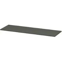 Ink Topdeck 45 Topblad T.b.v. Onderkast - 140x45x1,6cm - MDF - Mat Beton Groen - Badkamermeubels, Wastafelbladen - 8718835076313