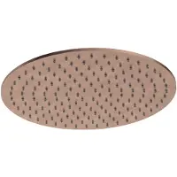 Hotbath Archie hoofddouche 30cm rond extra dun koper geborsteld PVD