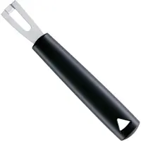 Triangle Professionele Canneleur - Rechthoekig - RVS - 15 cm - Zwart