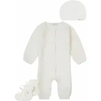 Noppies - kledingset - wit - (3delig) - Boxpak Monrovia - Muts Rosita - Slofjes Nelson - Maat 44