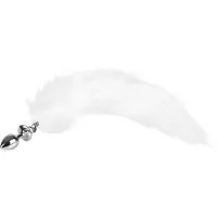 EIS , dildo, 'nepbonten staart met afneembare anaal plug, 54 cm', brede basis, conische punt, stimulerende Pet Play