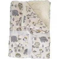 Cangaroo Shaggy Beige 75 x 105 cm Wiegdeken 108060