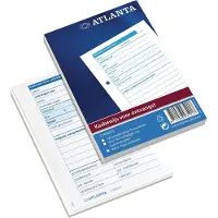 Djois Atlanta A5406-033 Bonnenboek Roze, wit A6 225 g/m² 100 Vellen