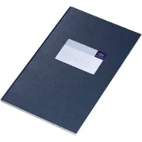 Djois Atlanta Registerboek Gelinieerd 20,5 x 33 cm 80 g/m² 100 pagina's Blauw