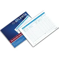 Djois Atlanta A5425-014 Registerboek Wit A5 70 g/m² 50 Vellen