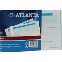Atlanta Bonboekje djois atl met 2 kopieën carbon a6 wt | 5 stuks