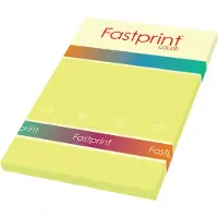 Quantore Kopieerpapier Colour A4 160gr geel 50 vel - 3 stuks