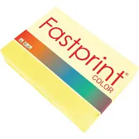 Quantore - Kopieerpapier A4 160gr zwavelgeel 250vel | Pak a 250 vel | 5 stuks