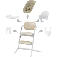 Cybex Lemo2 4 In 1 Home Highchair Zilver Kinderen