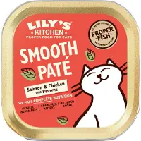 Lily's Kitchen 19x Kattenvoer Nat Smooth Paté Zalm & Kip 85 Gr