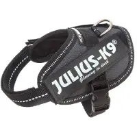 JULIUS K-9 IDC Powertuig/Harnas - Baby 1/30-40 cm - XXXS - Antraciet