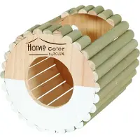 Zolux Knaagdierhuis Home Nesting Rond Wit - 19x19x19cm