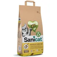 Sanicat 100% maïs klontvormende kattenbakvulling 2 x 6 liter