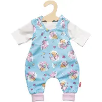 Heless Poppenromper En T-shirt 35-45 Cm Katoen Blauw