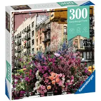Ravensburger puzzel Relax - Flowers in New York - 300 stukjes.
