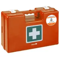 Multicare-Centrum - EHBO verbandkoffer BHV (Oranje Kruis Richtlijn 2021). De EHBO koffer is inclusief wandbeugel en bevestigingsmateriaal!