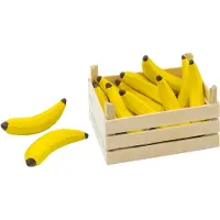 Goki Speelgoedkeuken - Fruitkistje Met Bananen - 14,1X10,1X7,3Cm - 10 Delen - Hout