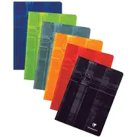 Clairefontaine - Schrift Matris 165x210mm lijn 72blz assorti | 10 stuks