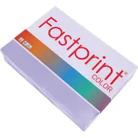 Quantore Kopieerpapier colour a4 120gr lila | 5 stuks