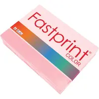 Quantore - Kopieerpapier A4 120gr roze 250vel | Pak a 250 vel | 5 stuks