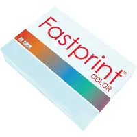 Quantore - Kopieerpapier A4 160gr lichtblauw 250vel | Pak a 250 vel | 5 stuks